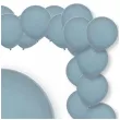 balony lateksowe pastel decomex mglisty blekit 5 100 szt