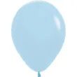 balony lateksowe profesjonalne sempertex 12 50 szt blekitne pastelowe matte blue dekoracje