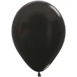 balony lateksowe sempertex 5 czarne metallic 50 szt dekoracje profesjonalne do girland