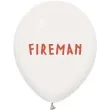 balony lateksowe woz strazacki fireman mix godan 12 5 szt