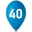 balony liczba 40 niebieski godan 12 5 szt