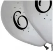 balony liczba 60 srebrny godan 12 5 szt