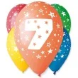 balony liczba 7 pastel mix gemar 12 25 szt