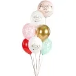 balony love you mom mix partydeco 12 6 szt