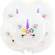 balony magiczne jednorozce biale dekoracjepolska 12 5 szt