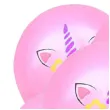 balony magiczny jednorozec rozowe dekoracjepolska 12 5 szt