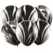 balony marmur czarny partydeco 12 6 szt