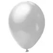 balony metalik srebrny partycollection 12 50 szt