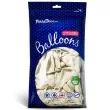 balony metallic biale 9 strong 50 szt