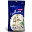 balony metallic biale strong 12 10 szt