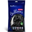 balony metallic czarne 10 strong 10 szt