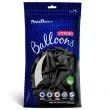 balony metallic czarne 9 strong 100 szt