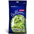 balony metallic zielone limonkowe 10 strong 10 szt