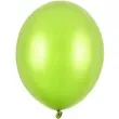 balony metallic zielone limonkowe strong 10 100 szt