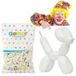 balony modeliny classic 260 biale gemar 100 szt