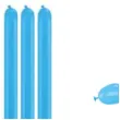 balony modeliny classic 260 blekitne gemar 100 szt