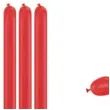 balony modeliny classic 260 czerwone ciemne gemar 100 szt