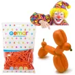 balony modeliny classic 260 pomaranczowe gemar 100 szt