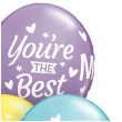 balony mom youre the best mix qualatex 11 50 szt