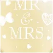 balony mr and mrs ecru qualatex 11 25 szt