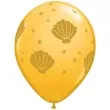 balony muszelki morskie qualatex 11 25 szt