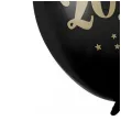 balony nowy rok happy 2025 czarny partydeco 12 50 szt