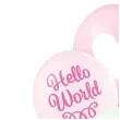 balony oh baby rozowe belbal 12 6 szt