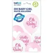 balony oh baby rozowe belbal 12 6 szt