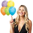 balony oh happy day mix qualatex 11 25 szt