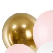 balony one baby pink mix partydeco 12 6 szt