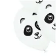 balony panda biale belbal 12 6 szt