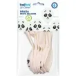 balony panda biale belbal 12 6 szt