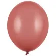 balony pastel burgundowy strong 12 100 szt