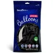 balony pastel czarne 9 strong 100 szt