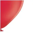 balony pastel czerwony belbal 12 100 szt