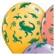 balony pastel dinozaury mix qualatex 11 25 szt
