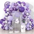 balony pastel liliowy gemar 19 25 szt