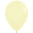balony pastel matte yellow zolty pastelowy sempertex 5 50 szt