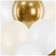 balony pastel metalik mix bialy partydeco 12 10 szt
