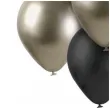 balony pastel metalik mix prosecco czarny godan 12 7 szt