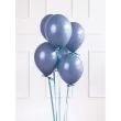balony pastel niebieski ciemny strong 9 100 szt