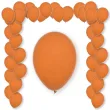 balony pastel orange decomex pomaranczowy 11 100 szt