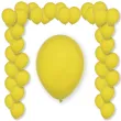 balony pastel yellow decomex zolty 11 100 szt