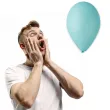 balony pastel zielony morski gemar 12 100 szt
