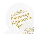 balony pierwsza komunia swieta transparent deco mariage 14 5 szt