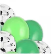 balony pilka nozna zestaw kibica 10 15 szt