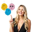 balony pilki usmieszki pastel mix gemar 18 3 szt