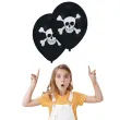 balony piraci czarny pastel amscan 10 8 szt