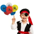 balony piracka czaszka bandana mix unique 12 8 szt