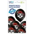 balony piracka czaszka czarne belbal 12 6 szt